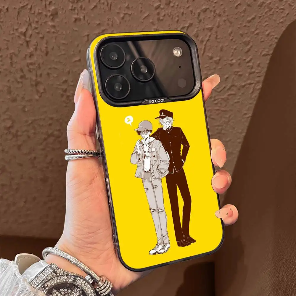 Banana Fish Ash Lynx Eiji Okumura Phone Case For iPhone 15,17,11,14,13,16,12,E,Max,Plus,Air,Pro,Mini Black Matte Cover