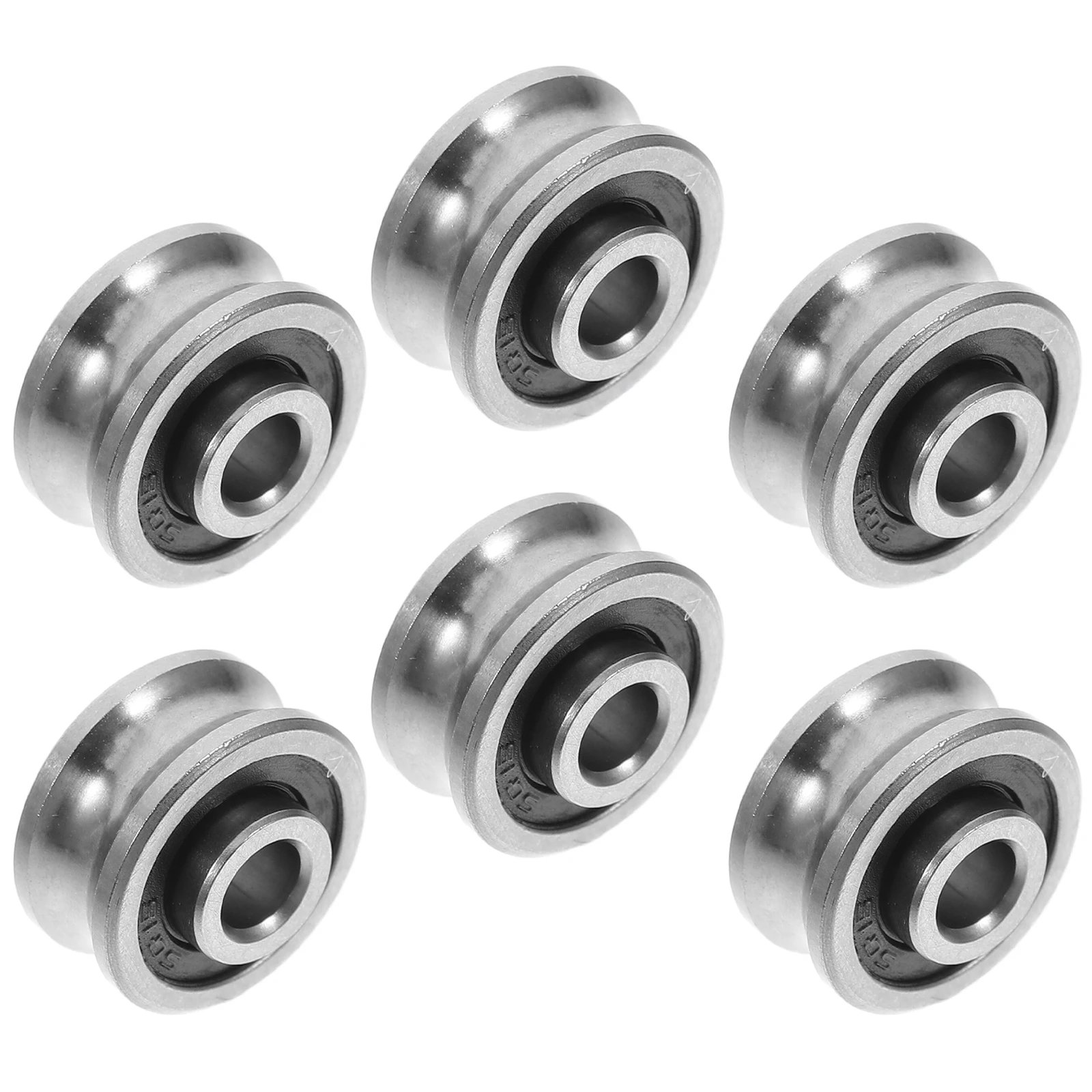 

6pcs Bearing Bearings for Computer Embroidery Machines 3D U Groove Bearing Printers U groove Sealed
