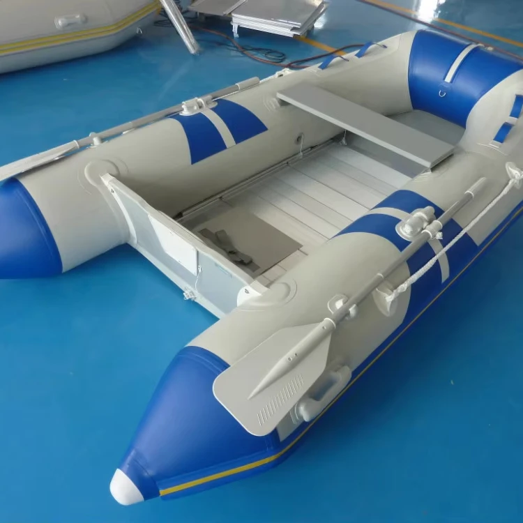 ASD Model Inflatable Sport Dinghy Boat 4 People PVC Foldable Fishing Boat