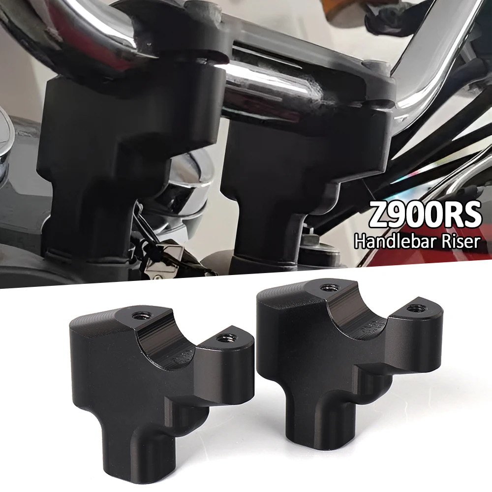 

CNC Aluminum Motorcycle Handlebar Riser Lift Booster For KAWASAKI Z900RS Z 900 Z900 RS 2018-2025 Handle Booster Pads Holder Kit