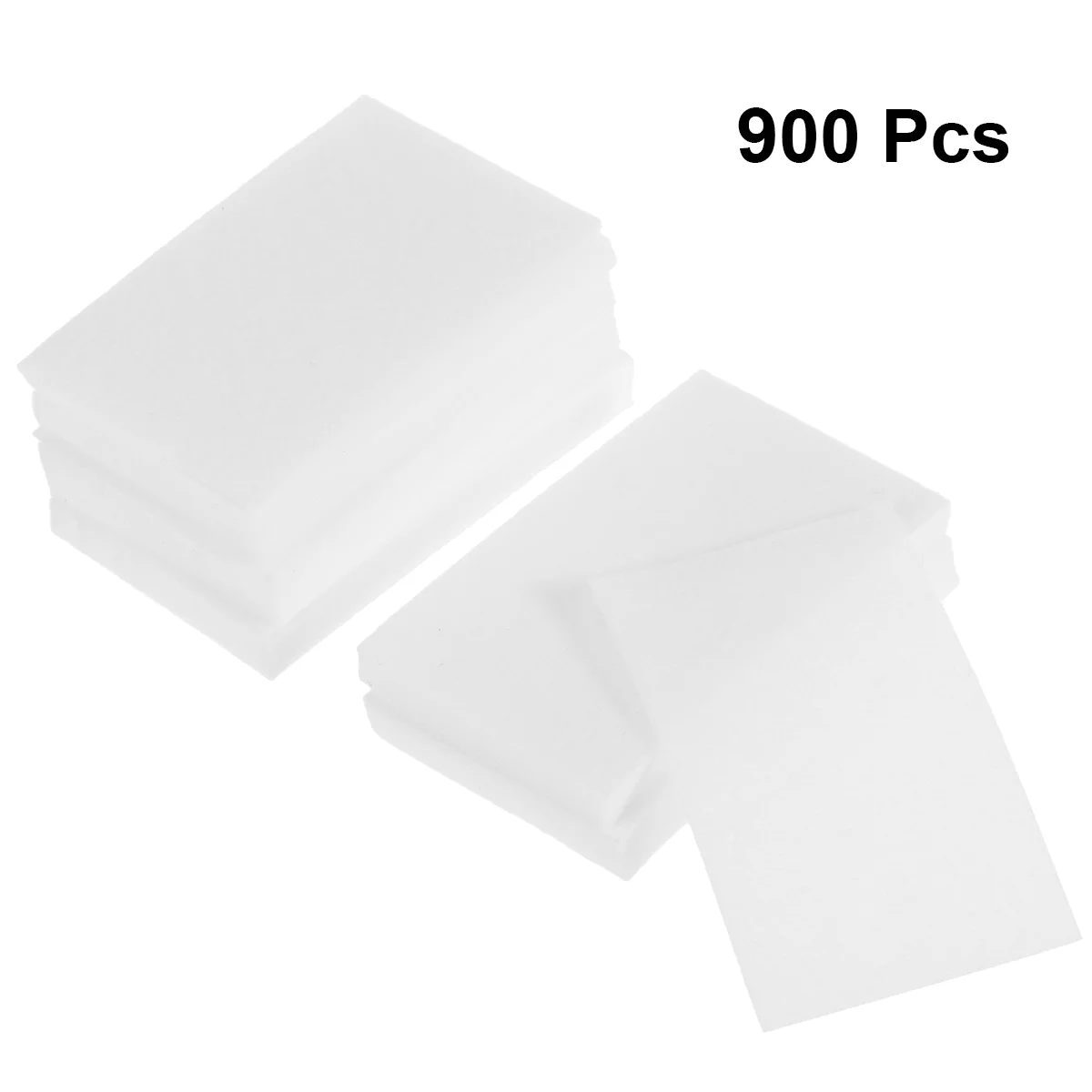 900 Pcs/pack Nail Remover Cotton Pads Polish Wipes for Nails Make up Disposable