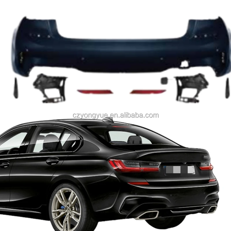 

Задний бампер Dream Garage Msport M340i G20 из карбона для BMW 3 серии G20 G28 G80 LCI M340i 2019-2020