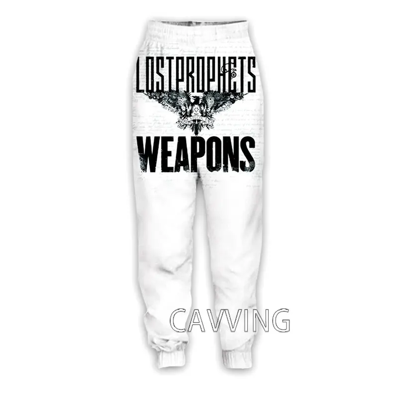 

CAVVING 3D Printed Lostprophets Band Casual Pants Sports Sweatpants Straight Pants Sweatpants Jogging Pants Trousers