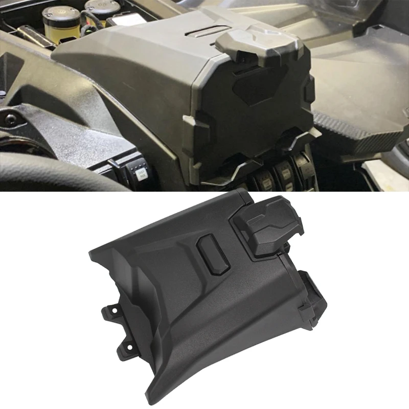 

For 2017-2024 Can Am Maverick X3 Integrated Organizer Box Storage Box Electronic Equipment Bracket Mobile Phone Holder
