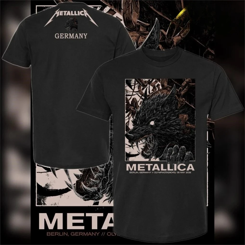 Metallica M72 Dublin Irland 19. Juni 2026 Kunst-T-Shirt – Detail 2