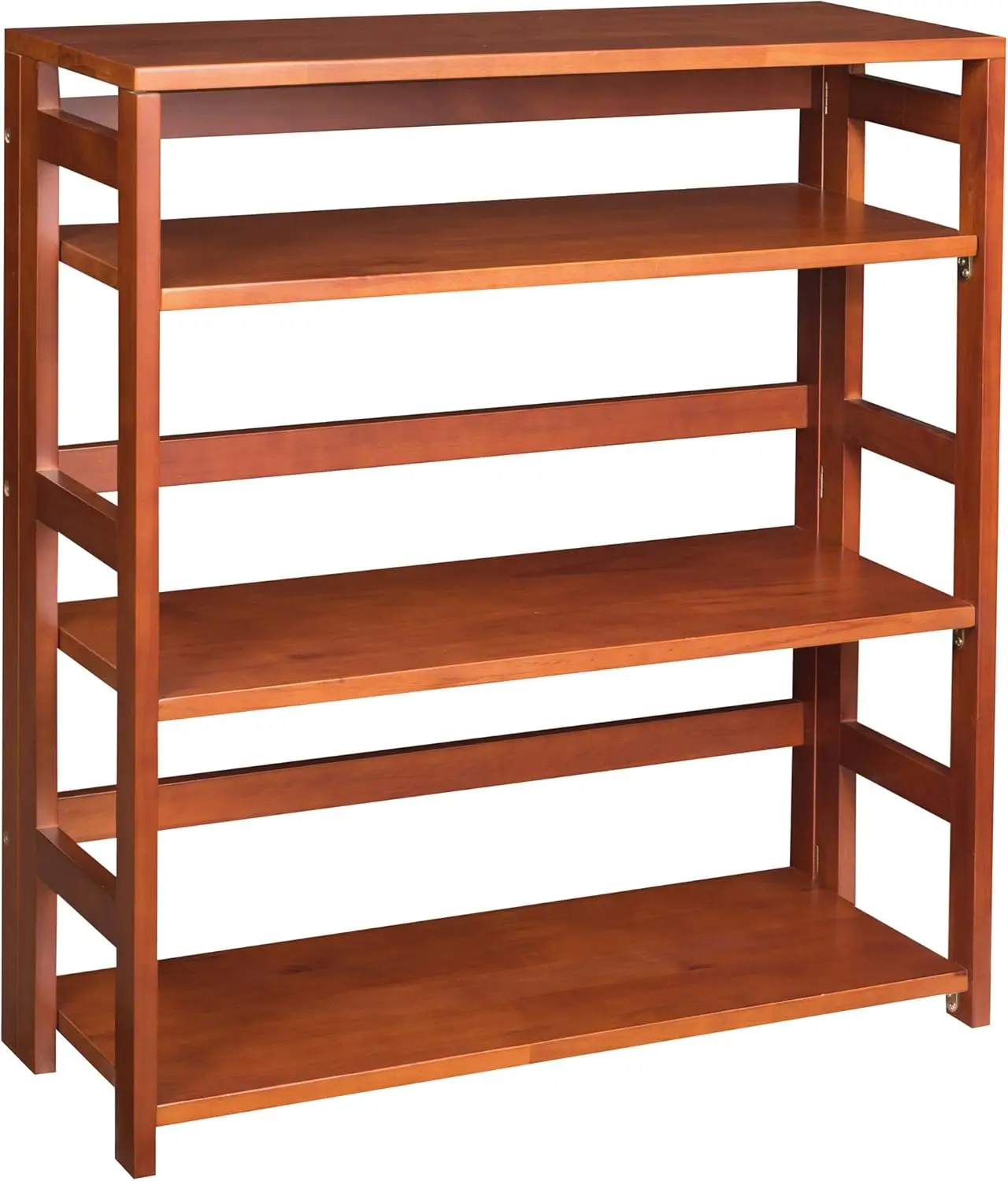 Flip Flop 34-Inch High Folding Bookcase, Cherry