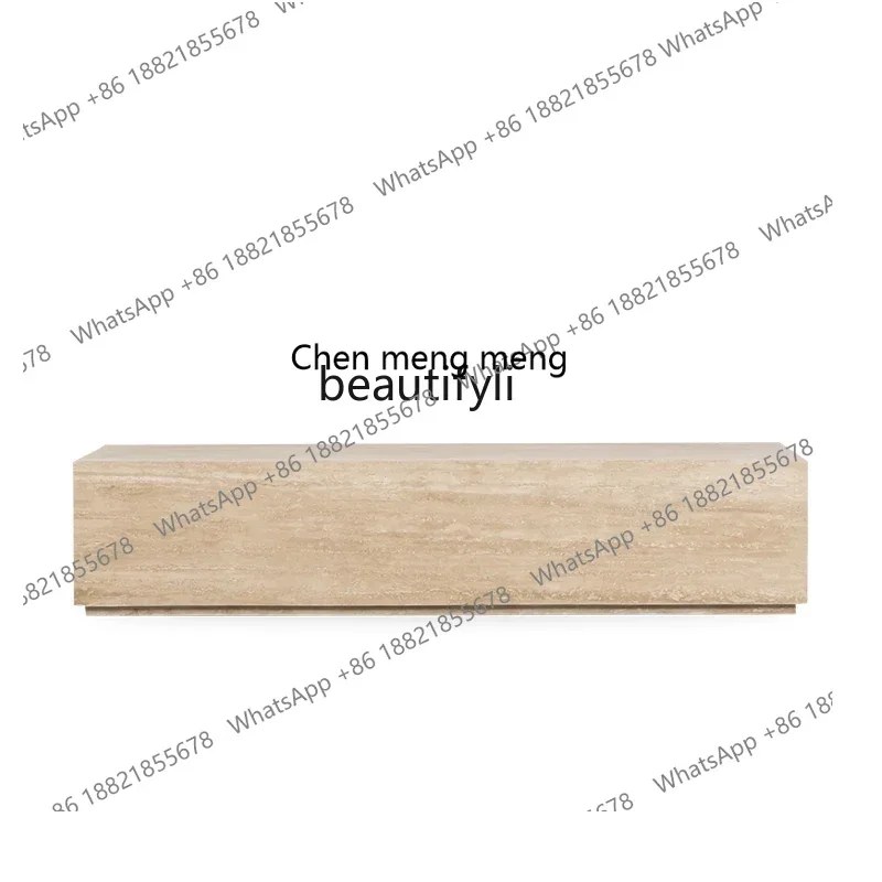 

ss1001 Rectangle coffee natural table living room marble