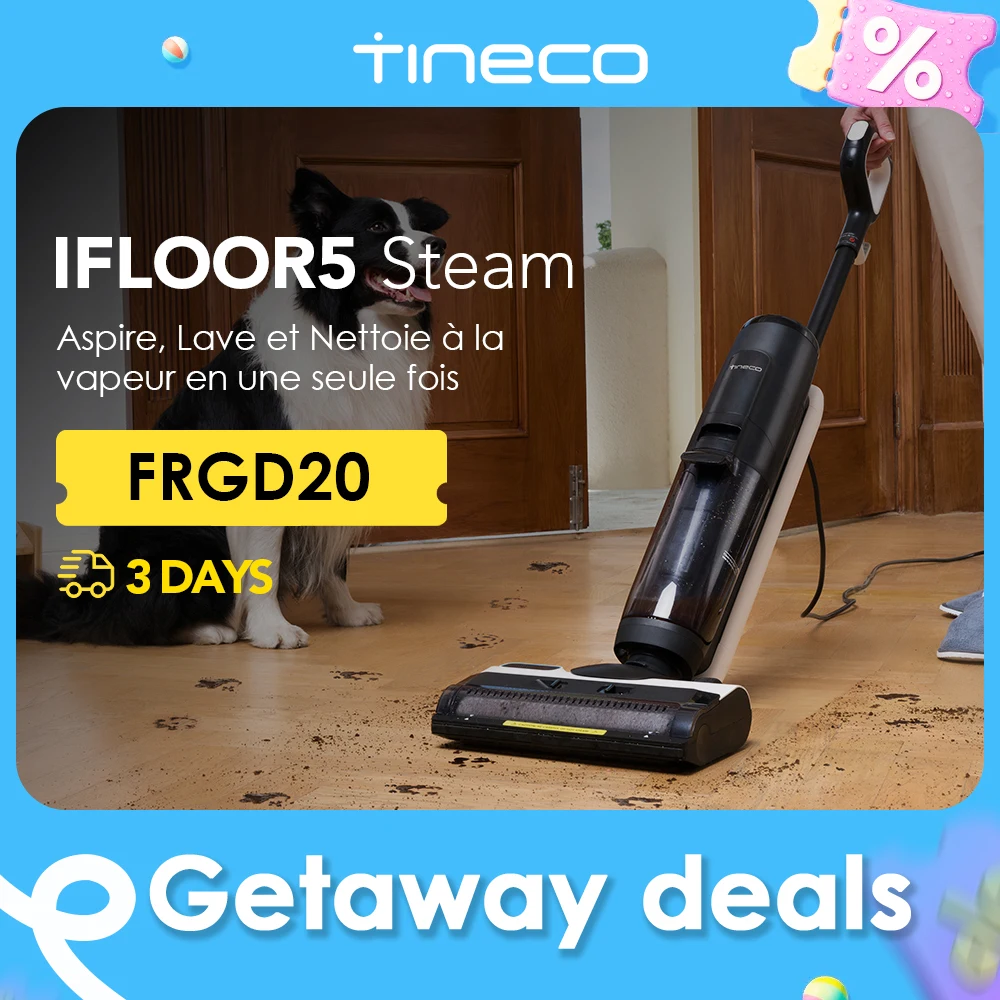 Aspirateur Tineco IFLOOR 5 Tout-en-un
