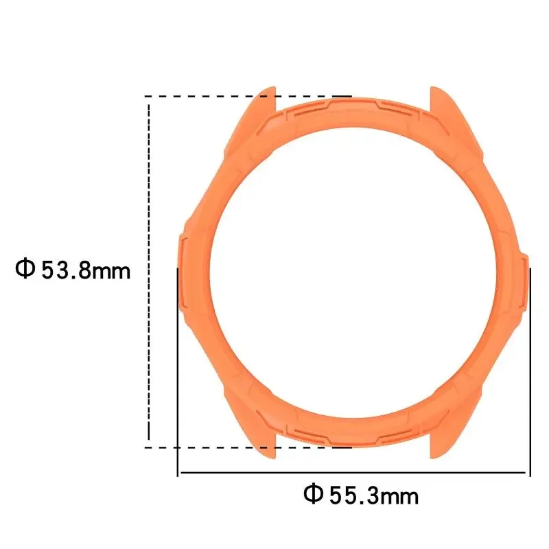 TPU 소프트 실리콘 케이스 쉘 시계 스트랩 보호 커버, 가민 에픽스 프로 (2 세대) 51mm 47mm 42mm, 페닉스 7S 7 7X 프로용