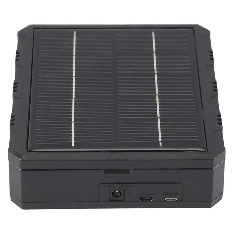 18650 Solar Lithium Battery Smart Type-C Four-Slot Multi-Function Outdoor -[A22I Store]