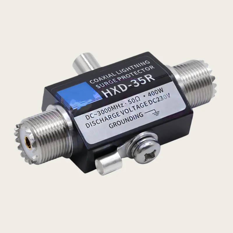UHF Female to UHF Female Lightning Arrester DC-3GHz Walkie Talkie Lightning Arrester CA-35R