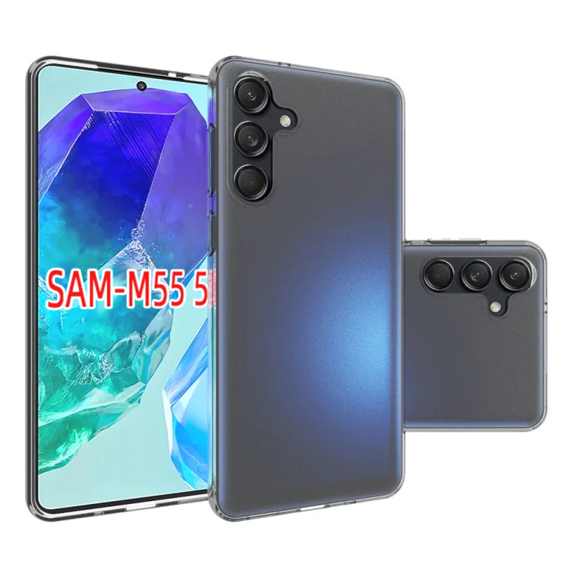 Applicable to SamsungGalaxy M55 5gversion phone case protective sleevetputpu case soft rubber glossy waterproof pattern