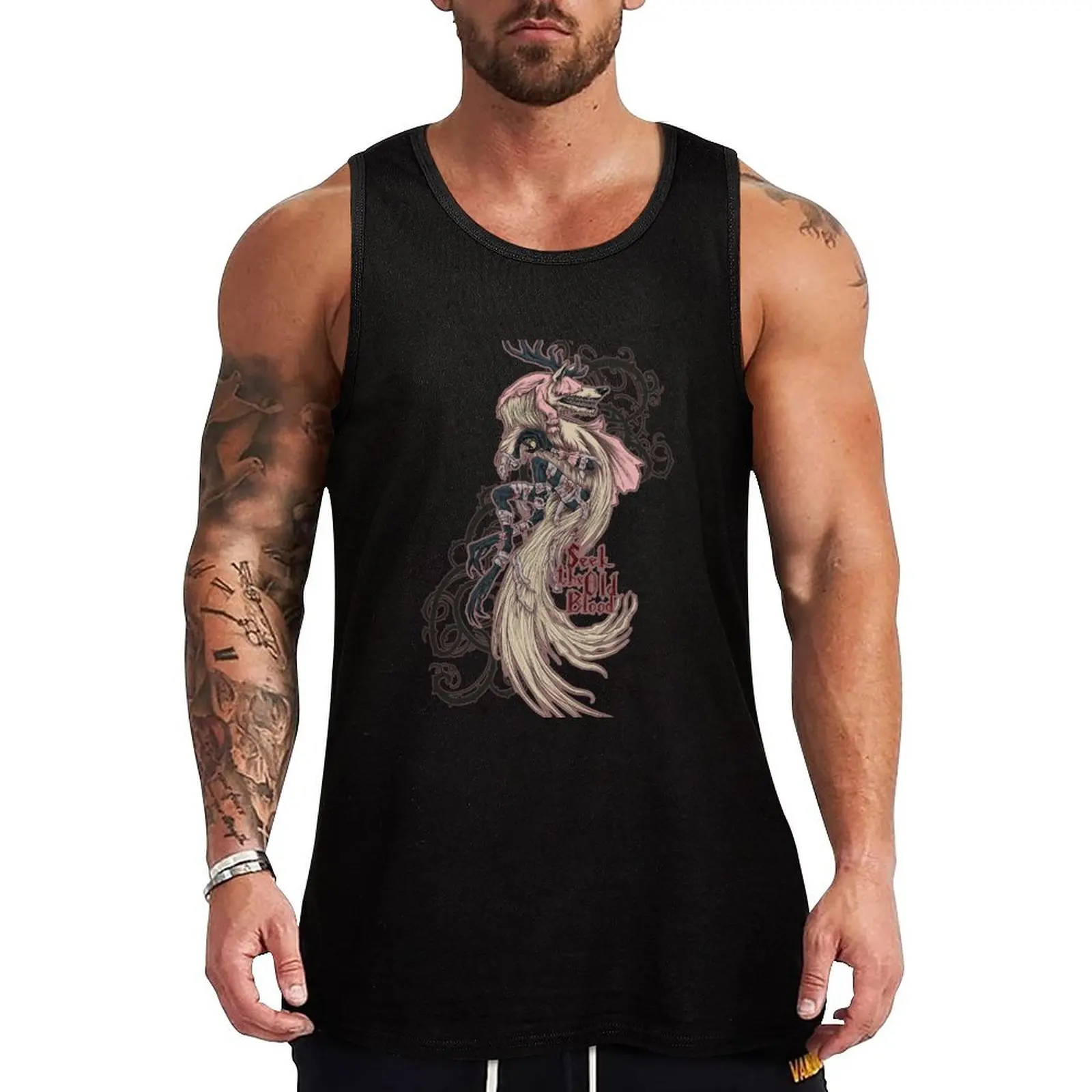 

Vicar Amelia - Bloodborne Tank Top t-shirts for Men's gym gym shirts Vest for boy