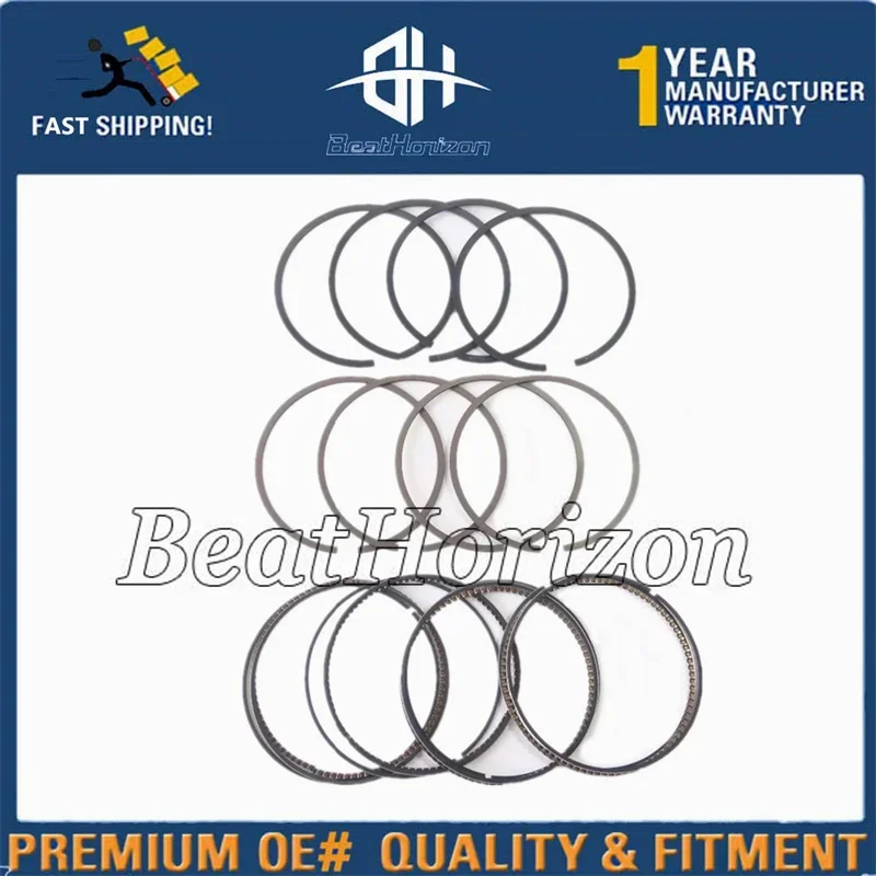 Engine piston ring Fit for Chevrolet Cruze 1.6 1.8 Epica 1.8 OEM# 93190369