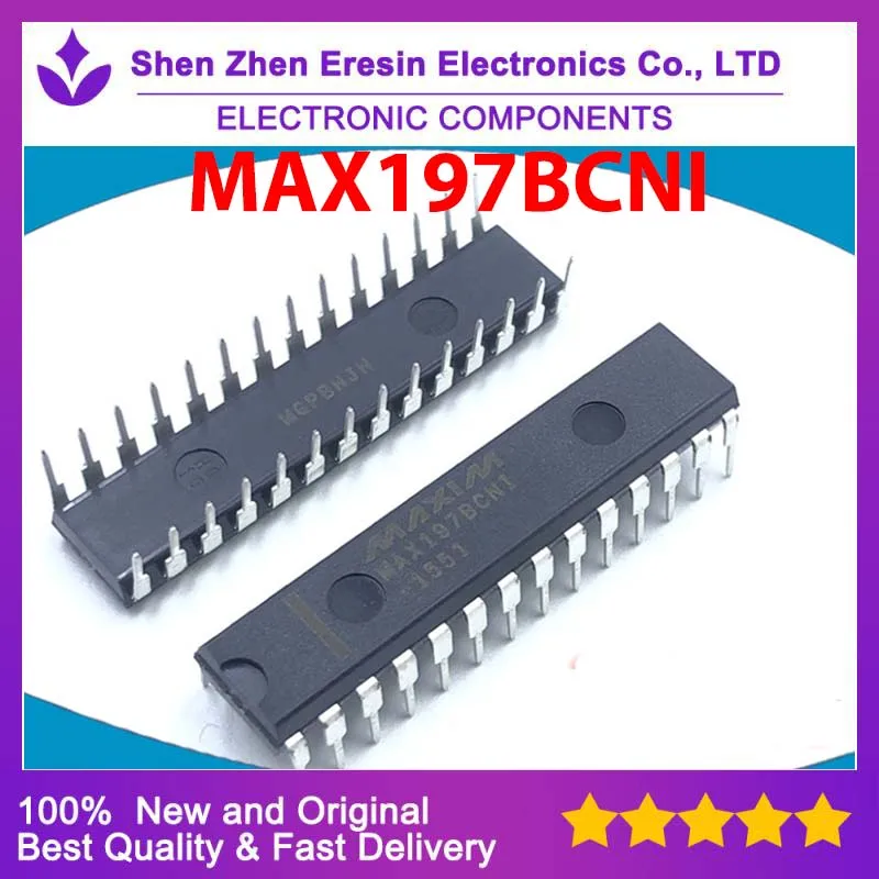 

Free shipping 5PCS/LOT MAX197BCNI DIP28 New and original