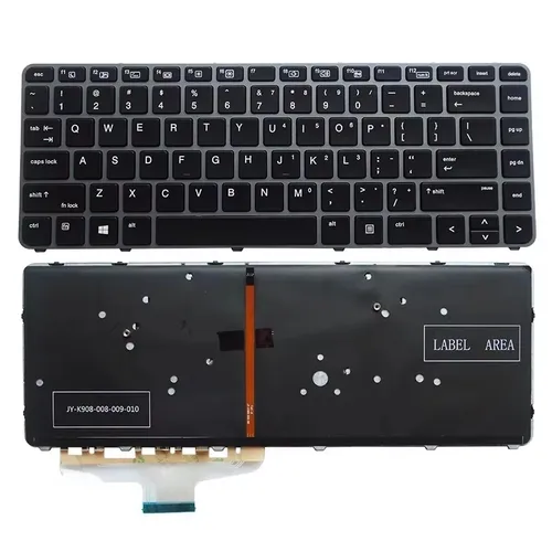 Imagen 2 del producto Nuevo Teclado español para HP Elitebook folio 1040 G3 HSTNN-Q99C Teclado retroiluminado SP/US 818252-161 844423-161 903667-161 904715-161
