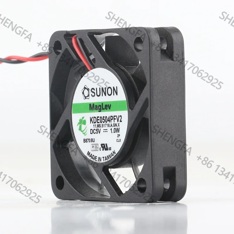 Taiwan SUNON 4010 40X40X10MM 5V 1.2W ultra quiet KDE0504PFV1 Suspension Maglev Charger Chassis Inverter cooling fan