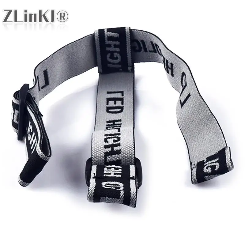 Universal Adjustable Head Lamp Strap for LED Headlamp Bike Front Light High Elasticity Frontal Headband Elastic Head Band Belt