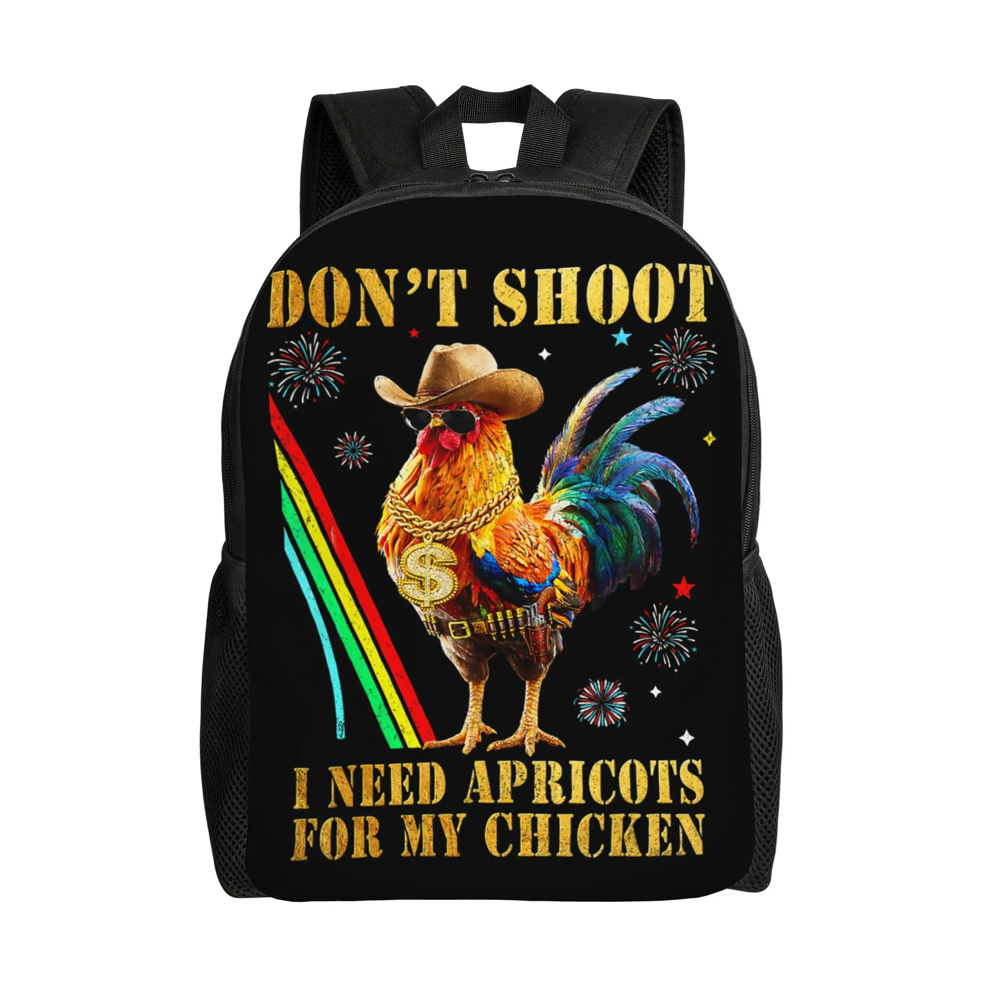 

Винтажный рюкзак Don-t Shoot I Need Apricots for My Chicken, рюкзаки Arc Raiders, легкие школьные сумки для подростков, дорожные рюкзаки