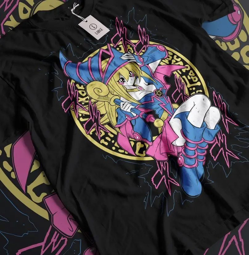 

Dark Magician Girl Shirt Yu Gi Oh Tshirt YuGiOh T-Shirt Yu-Gi-Oh Anime Yugi Muto