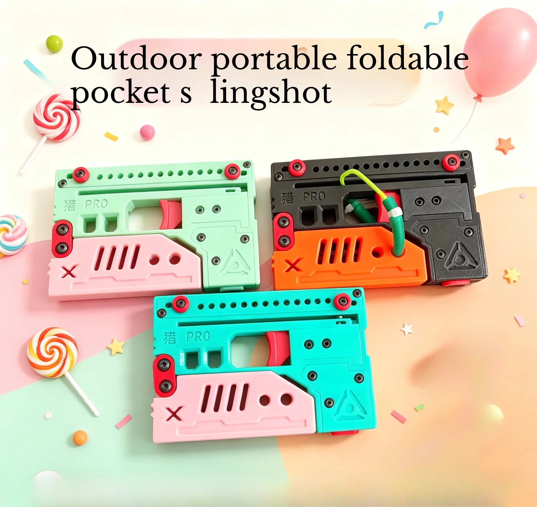 Card Style Upgraded Pocket Portable Folding Portable Outdoor Entertainment Competitive Hunting Tool