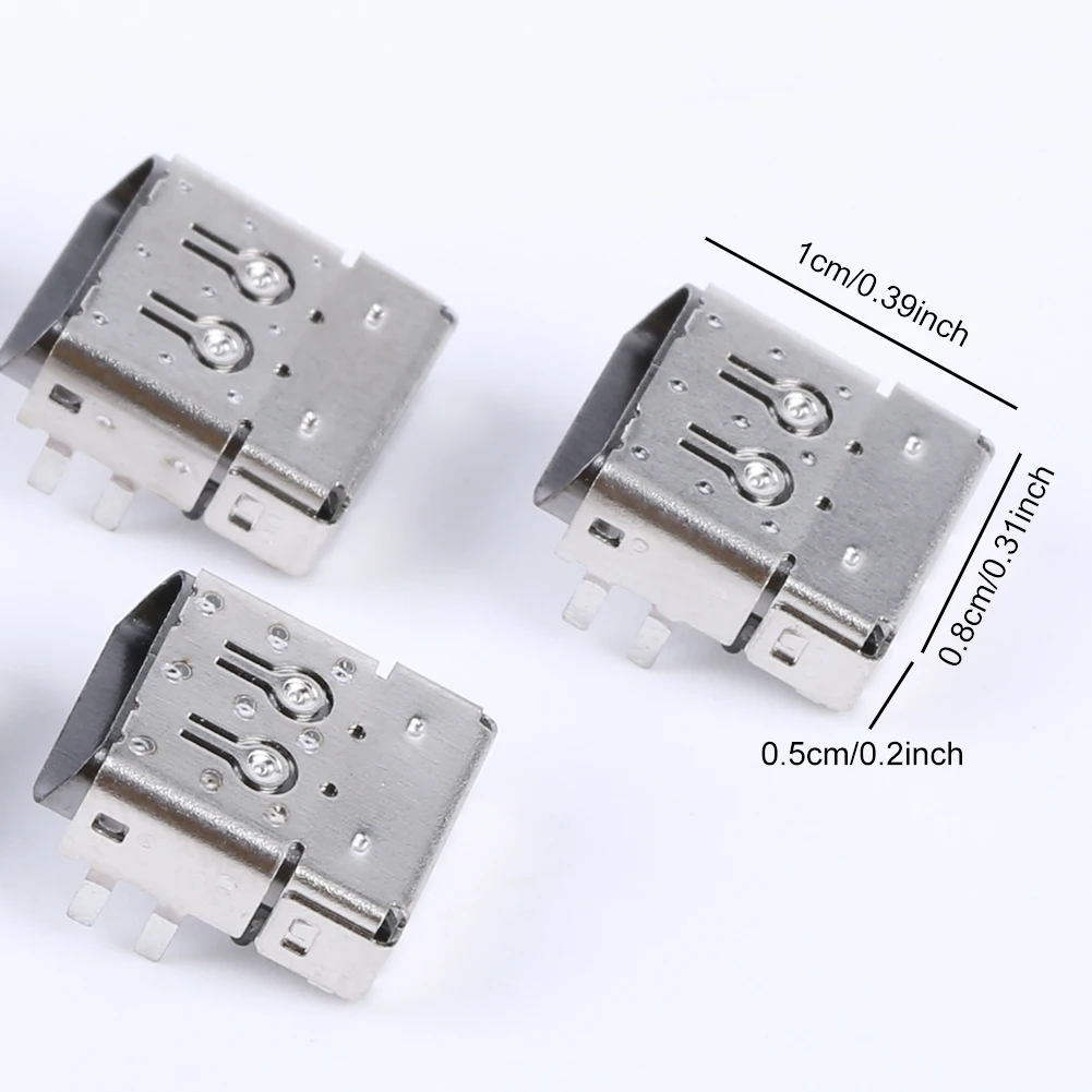 5 قطعة موصل شحن USB C لوحدة تحكم Xbox Series X/S من النوع C مقبس توصيل الشاحن وحدة تحكم منفذ ملحقات الشحن