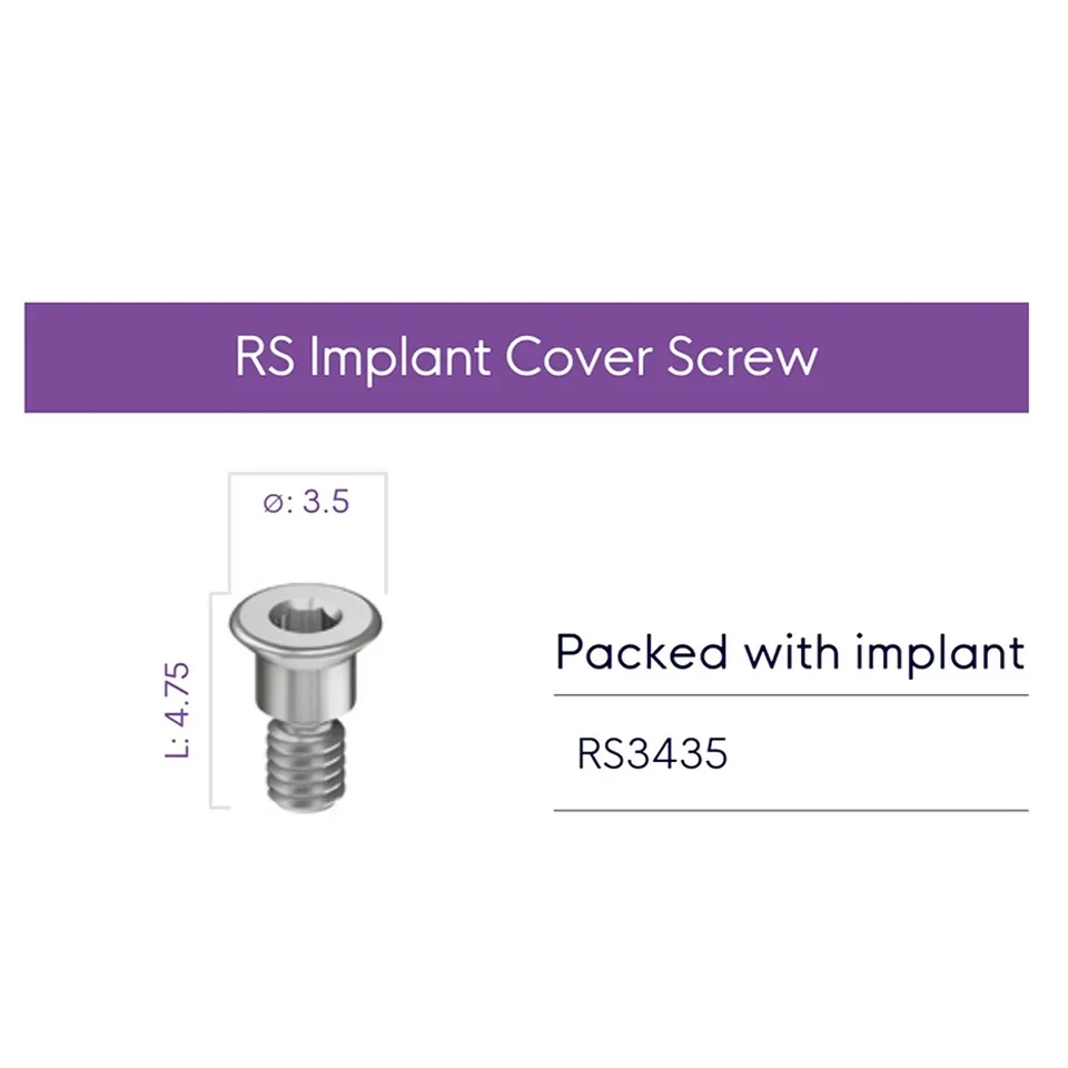 10 Pcs Dental Implant Titanium Cover Screw Compatible with Adin System Prosthetics Abutment Components Clinic Dentistry Hardware