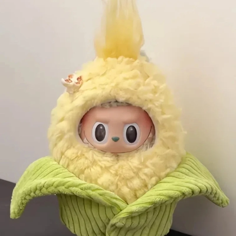 

For Adorable Labubu Dolls Clothing Set Third Generation Cockroach Outfit Fried Shrimp Toy Dolls Changeable Clothes Available Now