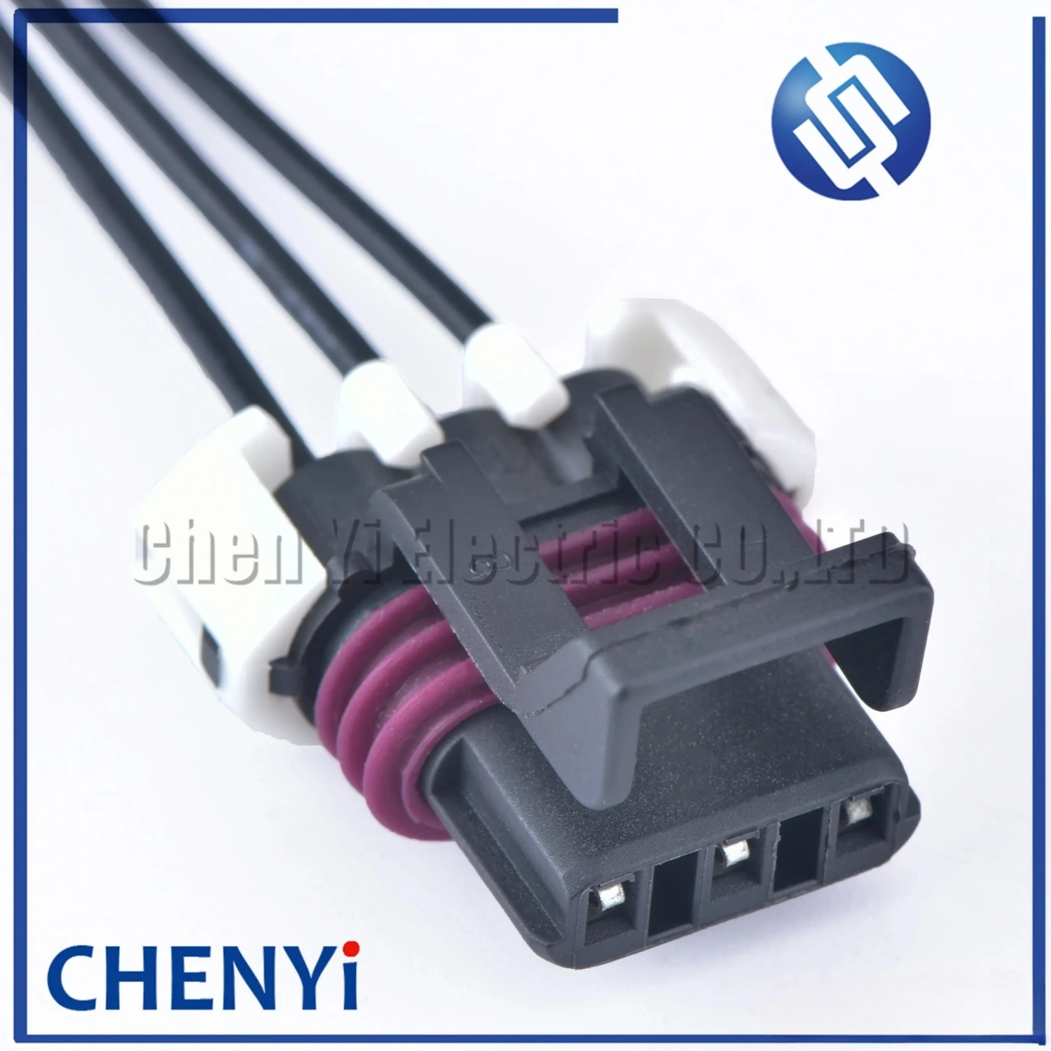 3 Pin Way black female temperature Sensor Plug auto waterproof connector 12129615 12110293 with 15cm wires For Metri-Pack 150