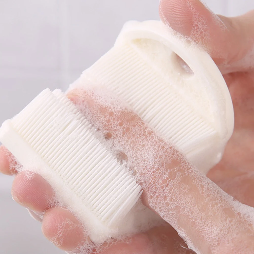 

Nail Pedicure Cleaning Tool Fingernail Scrub Elastic Bristles Manicure Finger Toe Dust Remover Office Kitchen