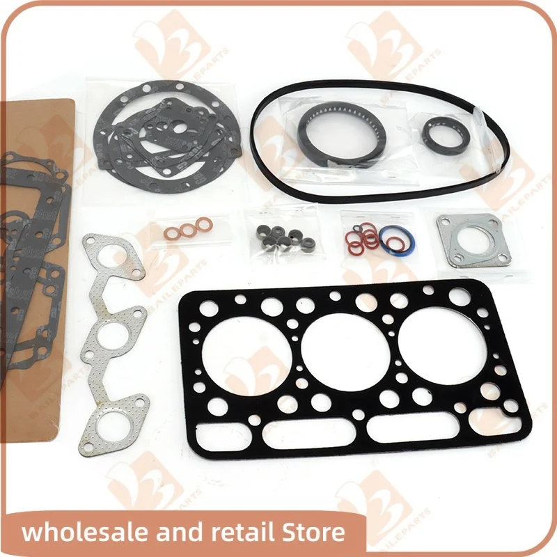 D1302 Full Gasket Kit Set For Kubota Engine or Cylinder Head Gasket Overhaul Rebuild Kit KH11H KH60 Excavator