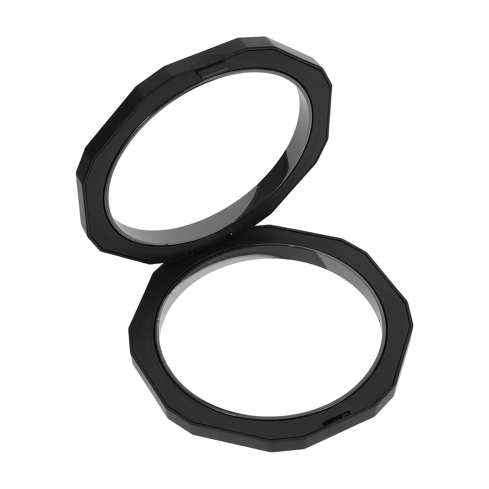 

Transparent Jewelry Display Rack 3D Floating Frame Coin Medal Stamp Case 12.8Cm Diameter Black Show Storage Box Gift Decor