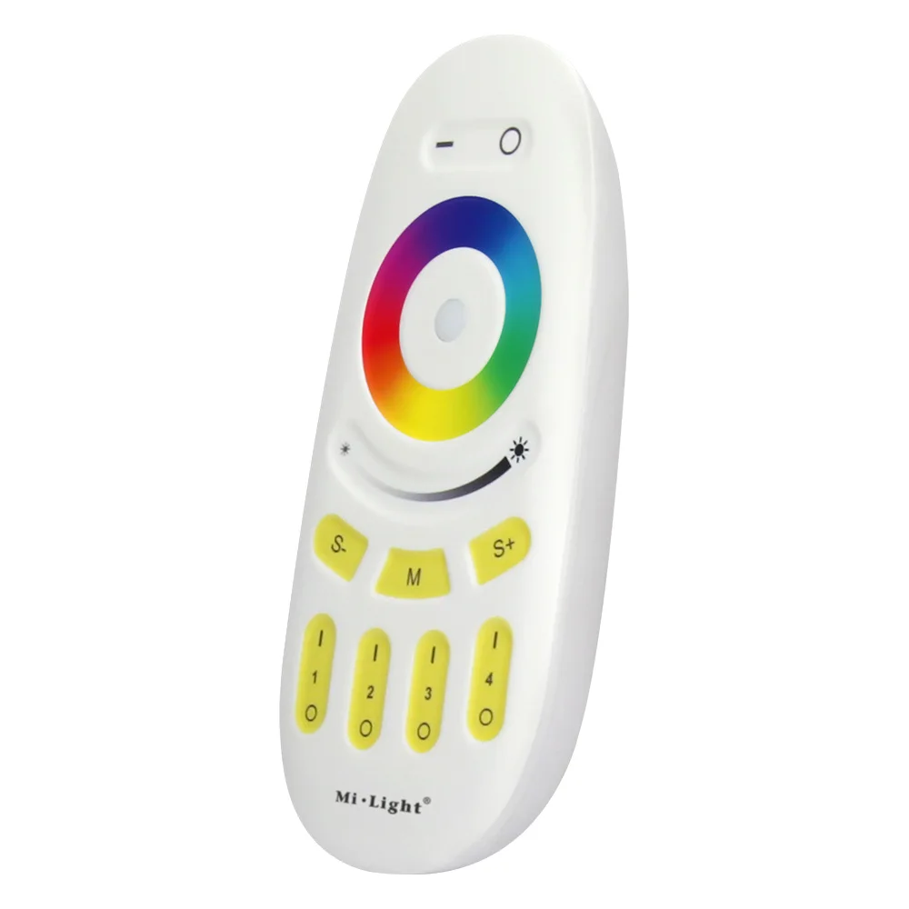 MiLight FUT096 4-Zone Touch RGBW Remote Led controller 2.4G RF wireless Remote control for MiBoxer series Led RGBW Bulds/Strips