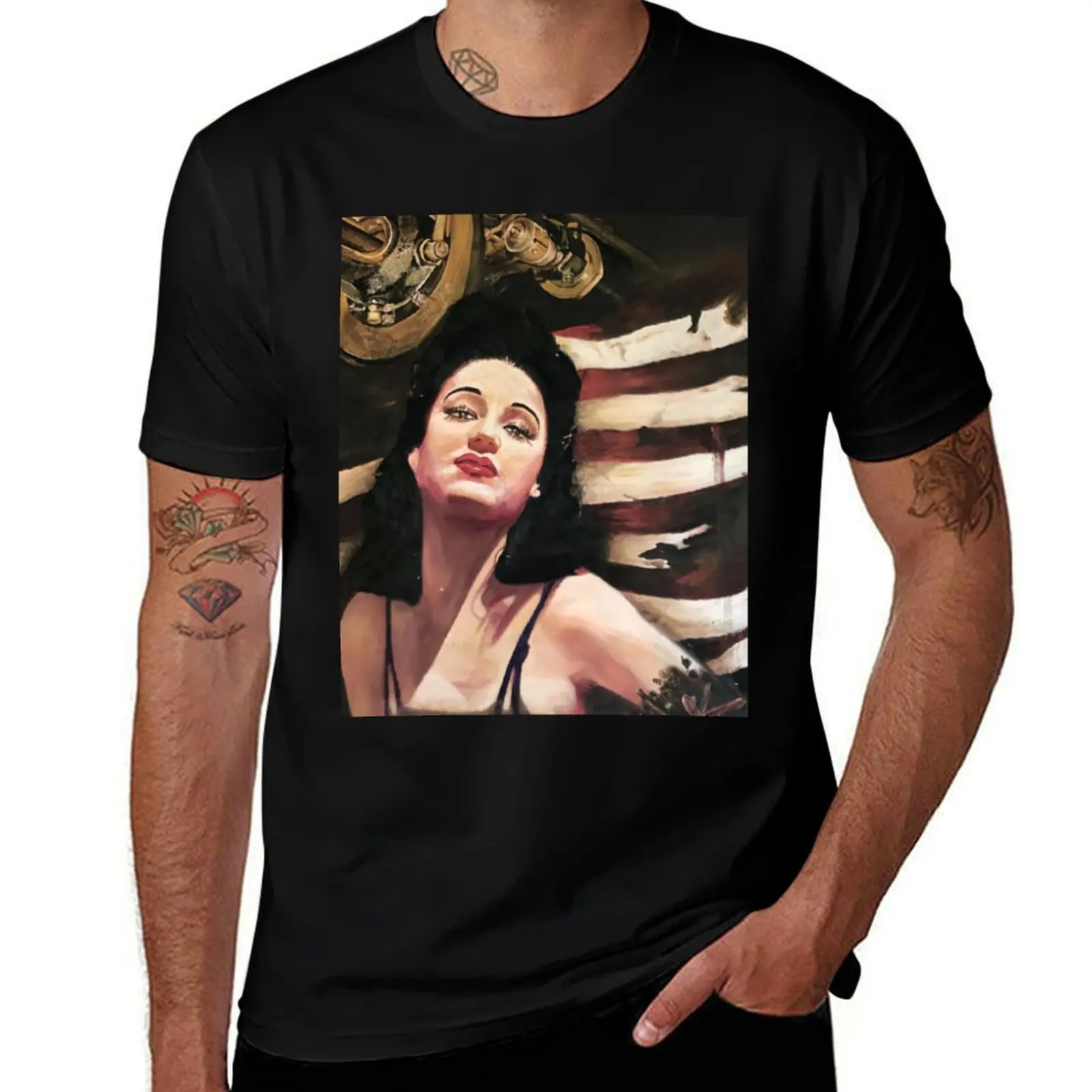 Deceptive Appearance T-Shirt Outdoor Work Short Sleeve Top