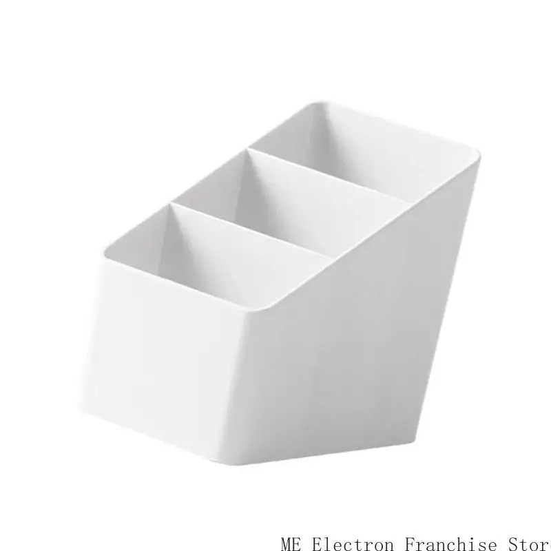 T5EA 3つのコンパートメントデスク主催者3スロットペンシルカップを備えた多機能ペンカップ