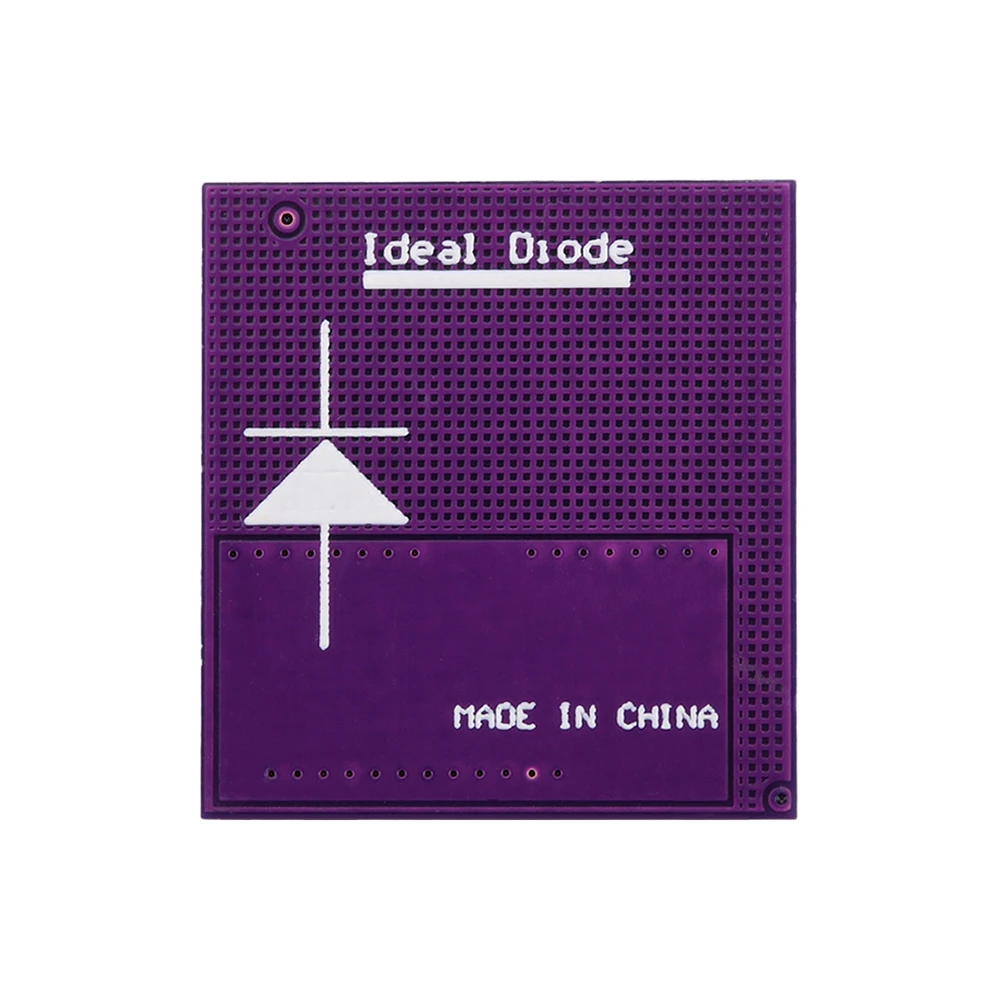 60A Two MOS No Voltage Limit Ideal Diode Module Anti Backflooding Anti Reverse Connection Anti Backup Diode No Ground Required