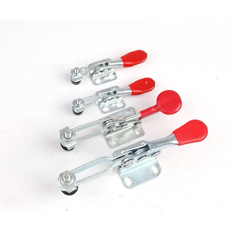 4PCS 201 Extended, Clamping Force: 27kg Horizontal Quick Clamp Clamp Elbow Clamp Fixed