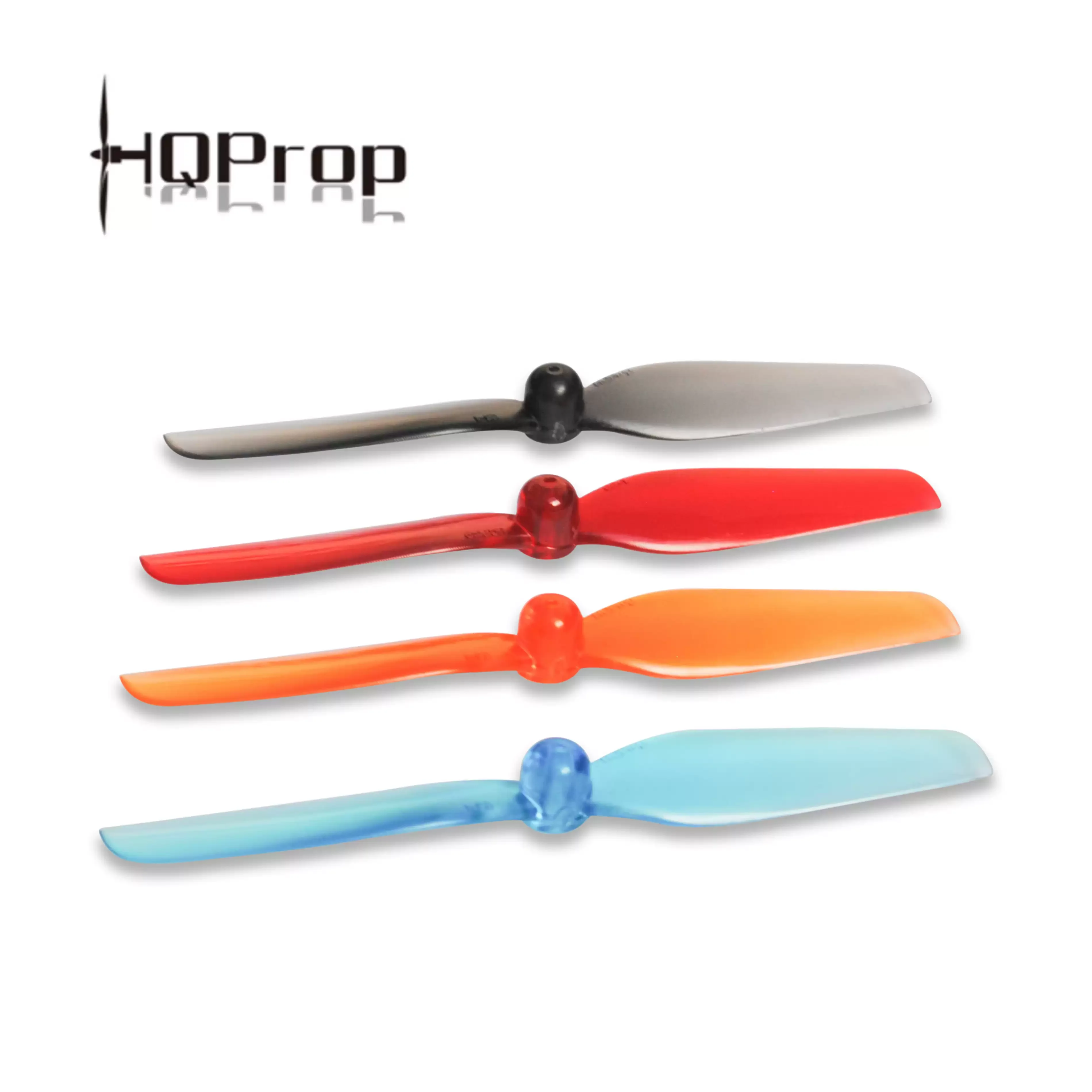 HQProp 65MM-1.5MM 65mm 3-Blade PC Propeller 5CW+5CCW Multi-Color Mini FPV Drone Replacement Blades