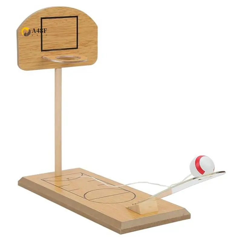 

A48F-деревянная игра для стрельбы по баскетболу на палец, мини-настольная баскетбольная игра, забавная баскетбольная игра, спортивные игрушки, подарки для детей