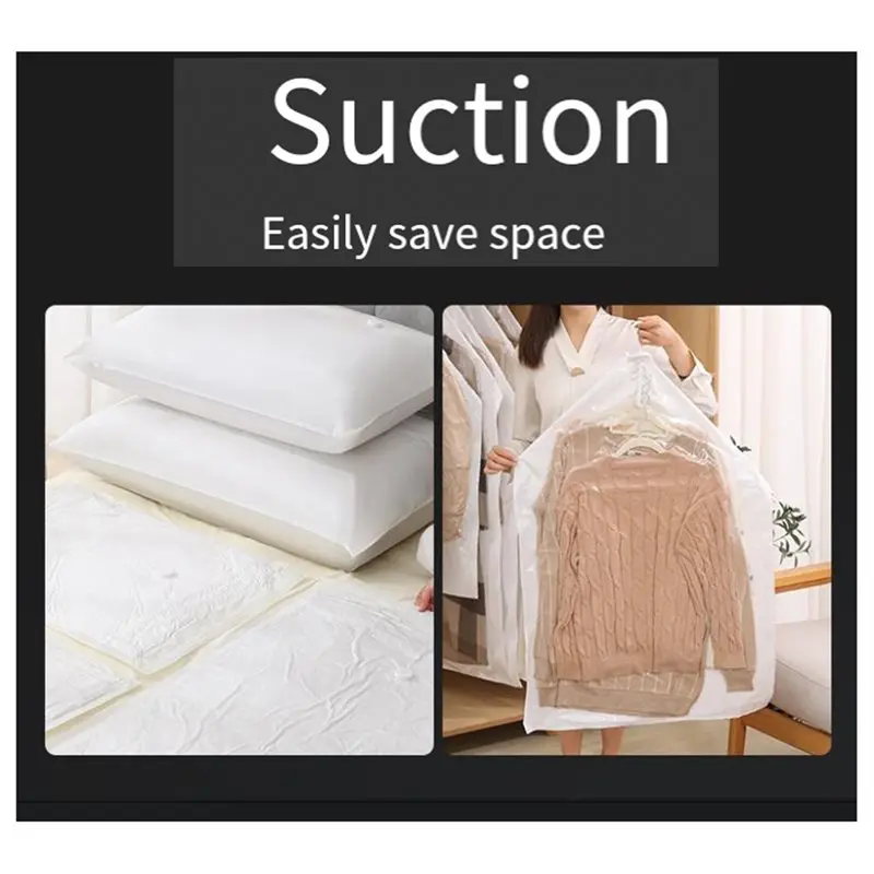 ABGH-Vacuum Pump& Compression Storage Bags-Dedicated Outdoor Storage Bags With Household Electric Pump Clothing