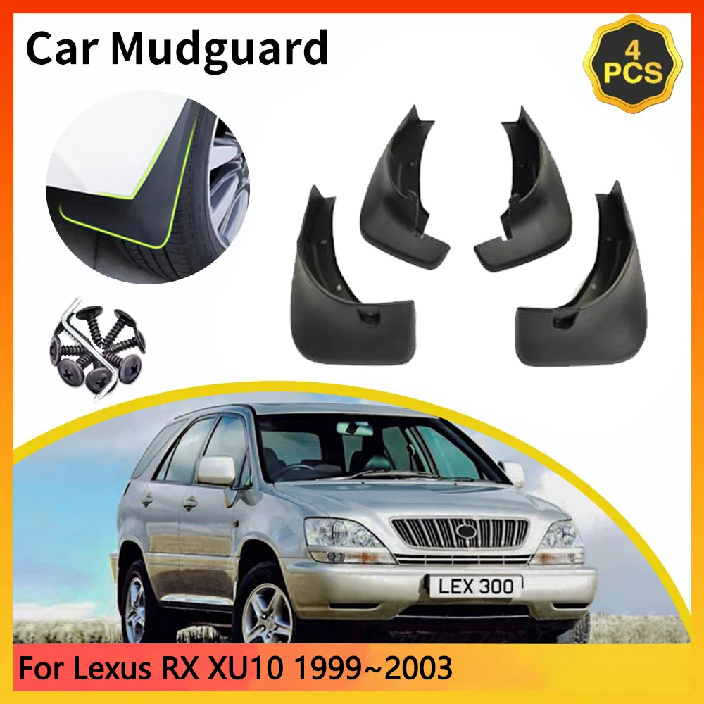 

For Lexus RX XU10 MK1 1th 1rd 300 1999~2003 2000 2001 Car Mudguards Mudflap Mudguard Splash Guards Mud Flaps Fender accessories