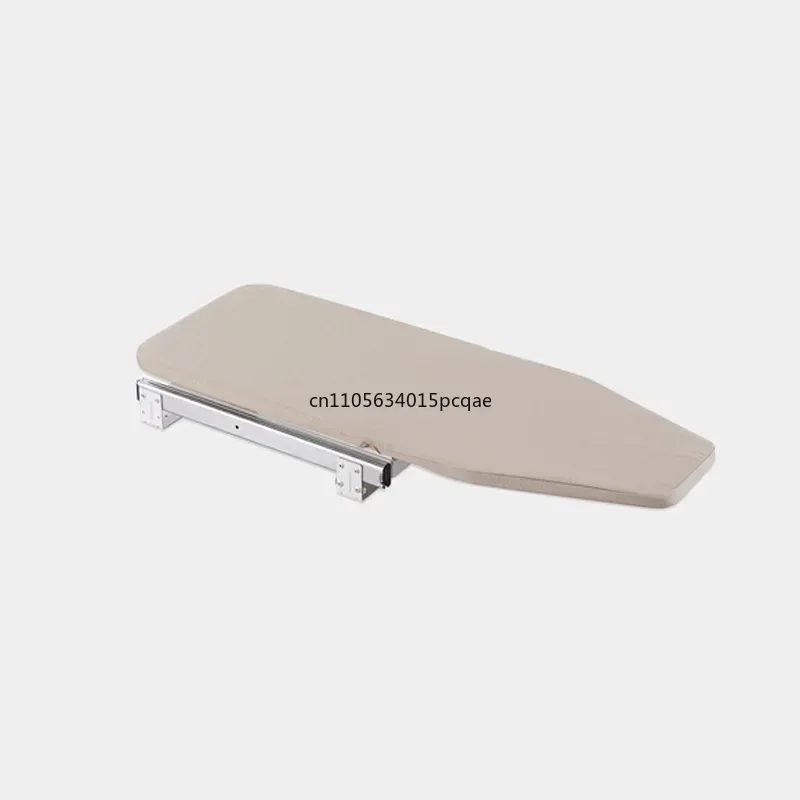 Wardrobe 180° Rotating Ironing Board, Cloakroom, Hidden Folding and Ironing Rack, Damping Telescopic Sliding