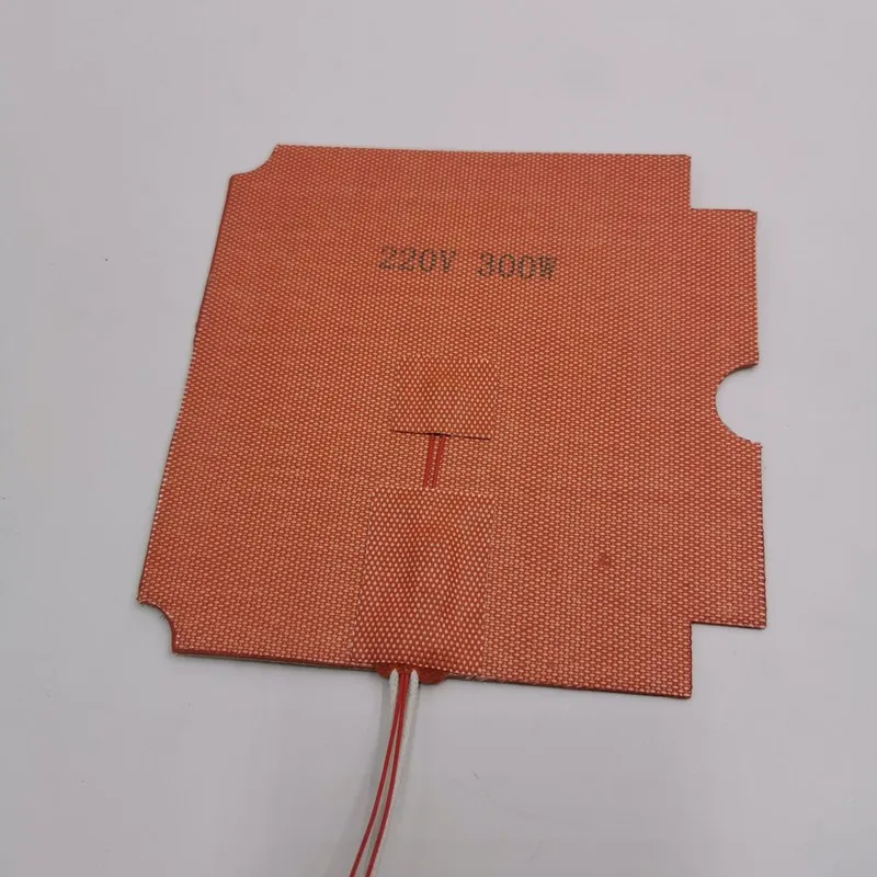 2pcs Silicone Hot Bed Printing Platform for ANNEXs Enginnerings  k3 3D Printer 220V 300W