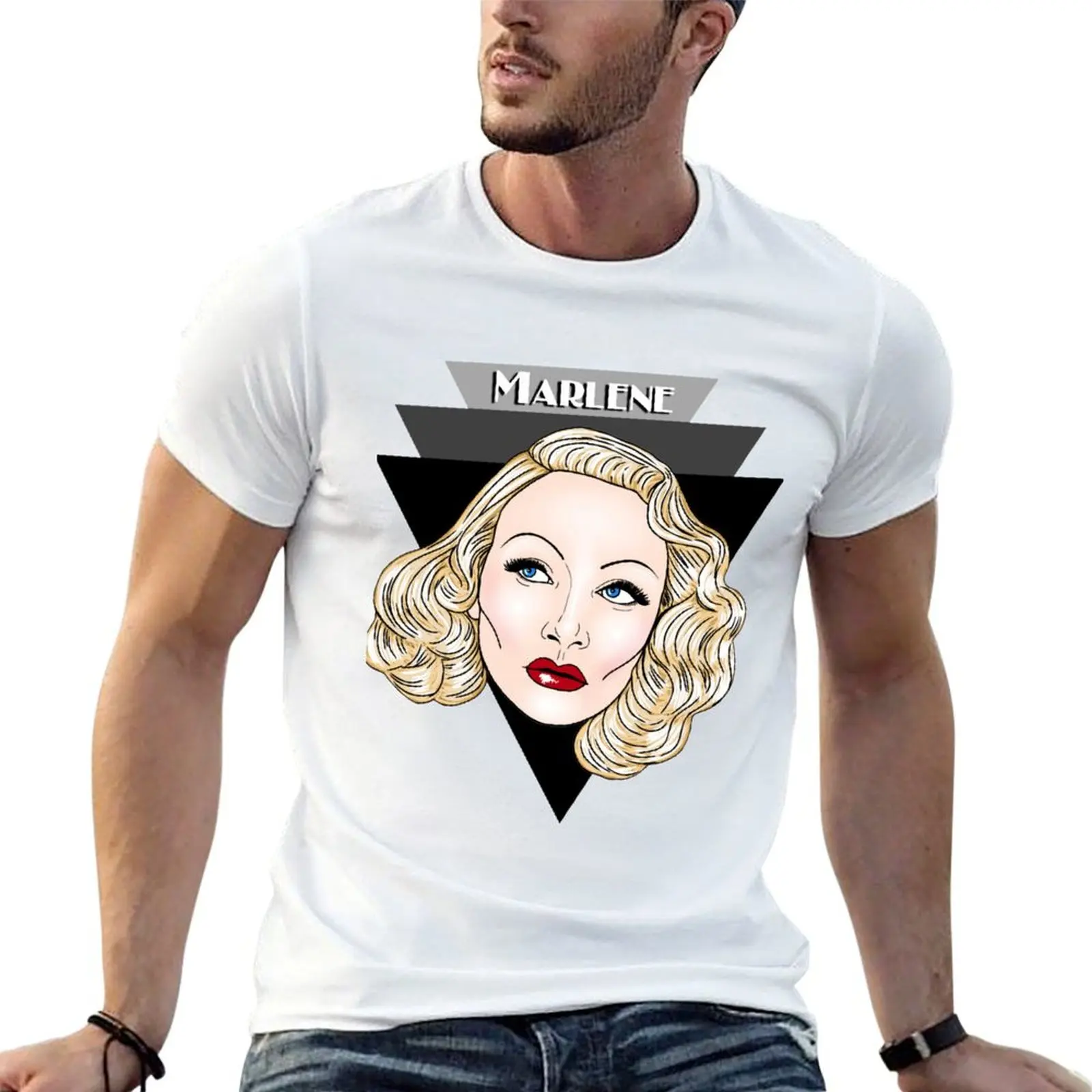 Marlene the movie star T-Shirt t shirt personalised t shirts for man cotton T-Shirt