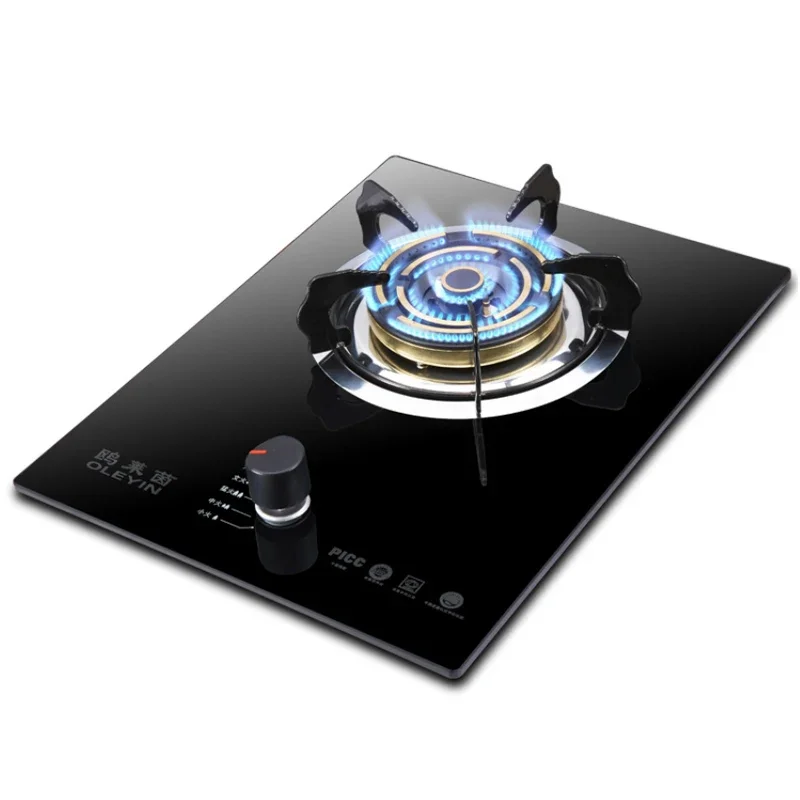 Single-burner Gas Stove For Home Embedded/Table Type Gas Furnace Household Gas Cooker