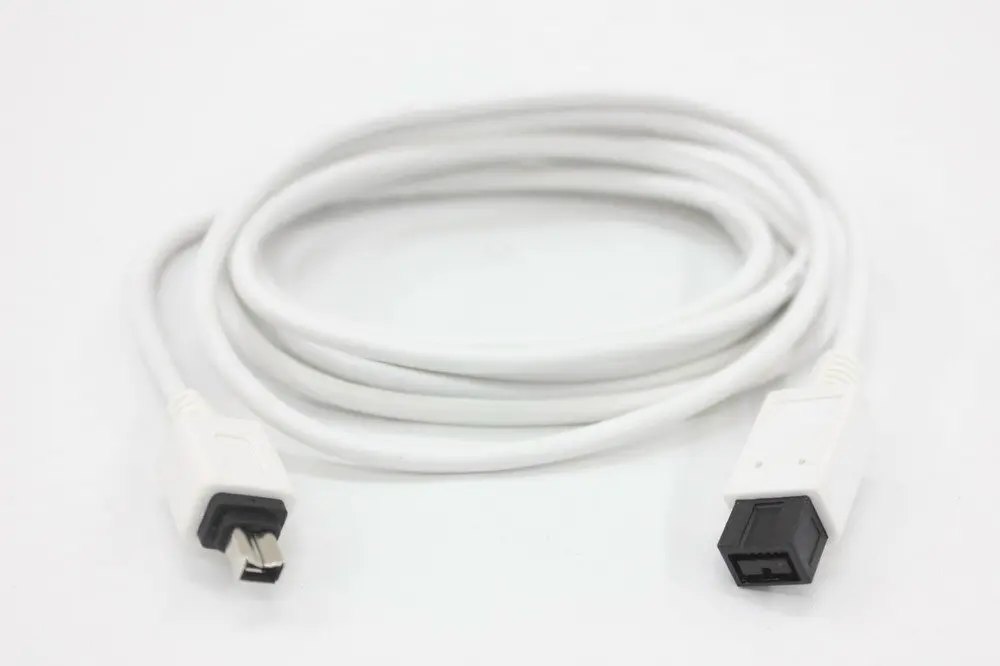 9 pin FireWire 800/4 pin FireWire 400 6 ft F3N403-06-APL IEEE 1394 cable 9pin to 4pin