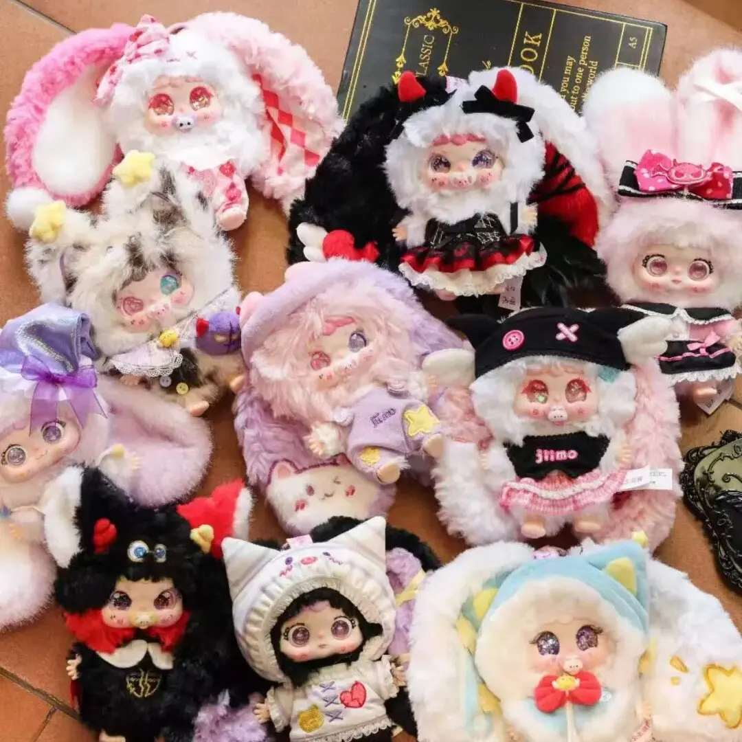 

JIimo Eclipse Imp Vinyl Plush Blind Box Toys Monster Dolls Mystery Box Bunny Model General Gifts Bag Pendant Collection Figure