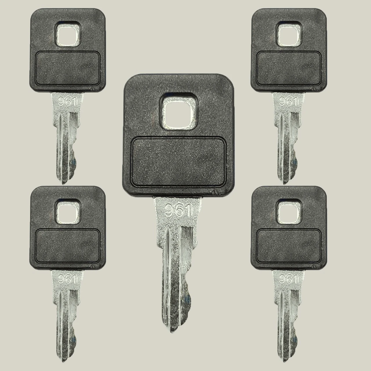 Brand New 961 1/5/10/20PCS Ignition Keys 214961 214-961 Compatible with Ditch Trencher 1330 RT40