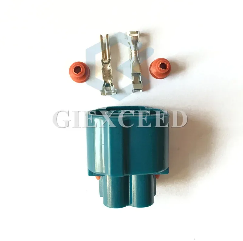 2 Sets 2 Pin AC Assembly 6189-0031 Reversing Radar Plug Fog Light Connector Wide Light Plug Socket For Toyota