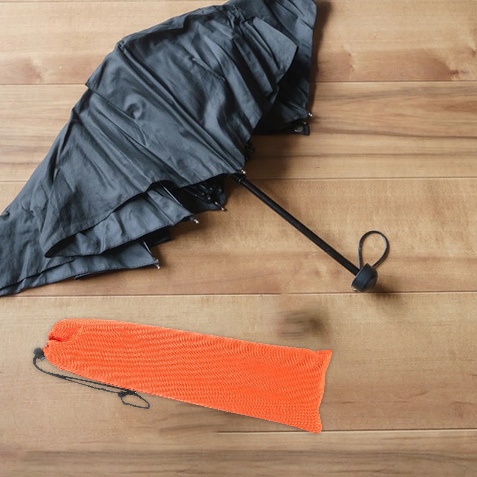 

Waterproof Oxford Umbrella Storage Bag Drawstring Pouch Travel Hiking Camping Portable Organizer Lightweight Rain Gear Holder
